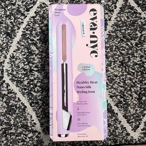 New Eva NYC Healthy heat nano silk styling iron